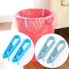 Pinza creativa para basura, pinza para bote de basura, pinza para bolsa de basura, soporte para bolsa de basura, pinza para borde de bote de basura
