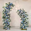 Arco de Ferro Forjado Pós-Casamento Suporte de Flores Chifre de Touro Porta Chifre de Carneiro Decoração de Casamento ao Ar Livre Arco Porta de Casamento