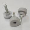 Manípulo de plástico de trama reta 22mm/M6, manípulo ajustável, manípulo de fixação para móveis, manípulo de plástico