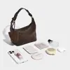 2025 Nova Bolsa Baguete Portátil Bolsa de Grande Capacidade Bolsa Feminina Moda Bolsa de Ombro Casual Xadrez Bolsa Tote de Axila