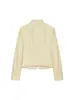 Ropa de mujer transfronteriza 2026 nuevo producto estilo europeo y americano moderno versátil chaqueta a rayas de doble botonadura 3709/148