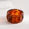 Pulsera Rectangular con Degradado Acrílico Retro Europea y Americana, Brazalete Geométrico Simple y Versátil, Joyería Elegante de Gama Alta de Nicho
