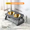 Comedero para Mascotas, Comedero para Gatos con Superficie Inclinada para Proteger la Columna Cervical, Comedero para Perros, Comedero Múltiple, Base Elevada para Prevenir Volcamientos, Comedero para Gatos, Comedero para Perros con Superficie Inclinada para Proteger la Columna Cervical