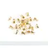 100 Accesorios para Joyería DIY Material para Abalorios Hecho a Mano Cuerda Clip Hebilla de Cabeza de Serpiente Hebilla de Posicionamiento Pulsera Hecha a Mano Venta al por Mayor