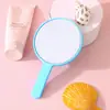 Espejo Transmisión en Vivo Espejo de Mano Espejo de Maquillaje Portátil Colocar en Escritorio Espejo Pequeño DIY Espejo de Bolsillo Mini Espejo de Tocador