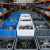 Caja de plástico para facturación de la UE, caja logística grande de la UE, caja de plástico para facturación con tapa, caja de material, caja de almacenamiento de piezas de fábrica de piezas de automóvil