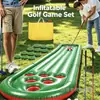 Jogo de Golfe Inflável de PVC Novo Transfronteiriço Jogo de Golfe Inflável para Prática em Jardim Externo, Gramado, Acampamento