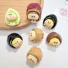 Hermano Pequeño de Nueces Juguete de Comida de Año Nuevo Simulado Nogal Dátil Rojo Pistacho Accesorios para Joyería DIY Transmisión en Vivo Emparejamiento