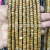 Separadores de 3*6 mm, cuentas sueltas, malaquita, turquesa, lapislázuli, cuentas de rueda doradas, accesorios para bricolaje, pulsera, espaciador, cuentas espaciadoras, cuentas planas de jade