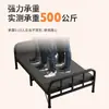 Cama individual, cama plegable, cama doméstica para adultos, cama simple, cama para siestas en la oficina, cama para apartamento de alquiler, cama de tablero duro, cama supletoria, cama de hierro para dormitorio