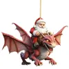 Papá Noel Transfronterizo Dinosaurio Coche Decoraciones para el Hogar Decoraciones para el Árbol de Navidad Decoraciones para el Hogar Navideño