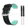 Adequado para Jiaming Approach S2 S4 GarminVivoactive pulseira de silicone de duas cores de reposição com fivela de aço