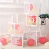 Caixa para balão BABY branca transparente spot decoração de cena de festa suprimentos LOVE caixa para balão de proposta aniversário fabricante