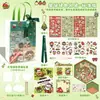 Set de Papelería Serie Navideña Creativo Regalos Navideños para Niños Estudiantes Jardín de Infancia Regalos Festivos Regalos Compañeros