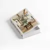 Caja de Almacenamiento de Libros Falsos de Inglés Simple, Modelo de Libro Abrible Creativo Simulado, Caja de Almacenamiento de Libros Decorativa Suave para Casa Modelo Villa