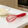 Nuevo Batidor de Huevos Manual de Acero Inoxidable y Silicona, Batidor de Crema, Herramienta de Repostería para el Hogar, Suministros de Cocina