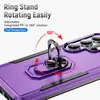 Transfronterizo para Funda de Teléfono Samsung s26 A Prueba de Caídas Dura Dos en Uno con Soporte de Anillo para Dedo Funda para Teléfono Samsung Resistente a Rayones