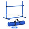 Barra de Salto Ajustable para Mascotas Perro Obstáculo de Entrenamiento de Agilidad para Exteriores con Bolso de Almacenamiento