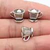 Colgante de Copa de Plata Antigua 10x9x9mm 1.7g Materiales para Joyería DIY Directo del Fabricante