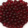 Cuentas Redondas de Vidrio, Cuentas Sueltas, Cuentas de Vidrio Transparentes de un Solo Color, Cuentas de Cristal, Accesorios de Joyería DIY Semiacabados al por Mayor