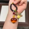 Cera de Abeja de Segunda Generación Varios Estilos Oso Bolsa de Queso Colgante Llavero DIY Exquisito Adorno de Joyería