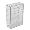 Soporte de Exhibición Transparente para Joyería Caja de Almacenamiento para Pendientes, Tachuelas, Anillos, Accesorios para Orejas, Collares, Estante de Almacenamiento Colgante, Caja de Joyería a Prueba de Polvo