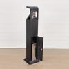 Cenicero Vertical, Columna de Ceniza de Pie, Cenicero de Acero Inoxidable para Hotel para Interiores y Exteriores, Columna de Ceniza para Zona de Fumadores, Venta al por Mayor Comercial