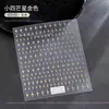 Nuevo Popular Adhesivo Trasero para Uñas Starburst Manicura 3D Estrellas Doradas y Plateadas Pegatinas Doradas y Plateadas Pegatinas de Decoración Accesorios