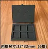 Caja BGA, caja para componentes de chip IC, caja para obleas de silicio IC, caja para piezas, espuma antiestática, compartimentos ranurados y otros.