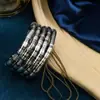 Europa y Estados Unidos collar con forma de serpiente sinuosa transfronteriza personalidad punk forma casual collar para mujer usar pulseras tocado alto sentido