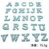 Adesivo de Tecido com Pérolas e Strass Personalizado Letra de Pérola Autoadesiva Adesivo de Letra com Strass Letra Decorativa para Roupas DIY Desenho com Strass