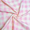 Toalla de baño de algodón 100% de doble gasa con estampado clásico de cuadros crepé para bebé, manta, pijama, ropa infantil.