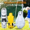 Pared humana inflable portátil para simular pared humana, pared humana para entrenamiento de balón arbitrario, maniquí objetivo de entrenamiento, pared humana de entrenamiento de fútbol