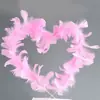 Decoração de bolo de pena plug-in rede vermelha lindas asas de anjo amor pena mutável acessórios de panificação de aniversário