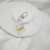Chaveiro de peixe dourado de doce transparente explosivo criativo da Amazon Chaveiro de carpa de resina personalizado atividades pequenos presentes