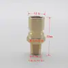 Molde tamanho grande extensão conexão de cobre tipo aberto N9 controlador de temperatura de molde rosca americana conector rápido cabeça macho água