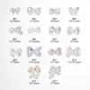 Laço de Resina Fita Fosca Acessórios de Nail Art Strass para Unhas Femininas Unhas Vestíveis DIY Decorações de Unhas Japonesas