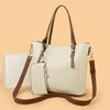 Bolso Bandolera de Tela Suave de Gran Capacidad Loman Kangaroo para Mujer para el Trabajo, Regalo de Alta Gama para Mamá, Dropshipping, Estilo Retro Europeo y Americano