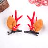 Decoraciones navideñas Horquilla de Papá Noel accesorios para el cabello de princesa para niños horquilla navideña pequeño regalo