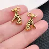 Mezcla 100 Dibujos Animados de Animales Retro Perro Tazón Hueso Aleación Colgante Pulsera DIY Collar Accesorios de Joyería Colgante