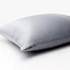 Funda de almohada individual de seda artificial de color sólido satinado Funda de almohada de seda de hielo cremallera paquete individual