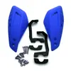 Guardamanos anticaída para motocicleta todoterreno, accesorios modificados, guardamanos doble cara de fibra de carbono para motocicleta para proteger el manillar de la palanca de freno
