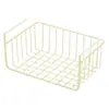 Cesta colgante de almacenamiento debajo del escritorio, artículos esenciales para escritorio de dormitorio, herramienta de organización por capas para armario, gabinete, estante colgante de almacenamiento para mesita de noche para litera inferior