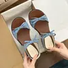 Sandálias de Cunha com Laço da Moda para Mulheres, Novo Estilo Verão 2026, Adequadas para Usar com Saias, Sandálias Slip-On de Solado Grosso