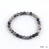 Moda europea y americana simple pulsera de ágata de cristal lujo ligero alto sentido pulsera tejida a mano con cuentas joyería mujeres al por mayor