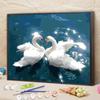 Paisaje DIY pintura al óleo digital planta pintura pintada a mano flor pintura decorativa pintada a mano pintura al óleo de pared relleno LY