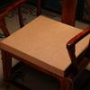 Almofada de Látex Estilo Chinês Madeira Rosewood Almofada para Cadeira Tecido Madeira Maciça Almofada para Sofá Cadeira de Braço Almofada para Assento de Cadeira Imperial Almofada para Cadeira de Chá