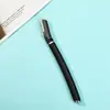 Cuchillo Reparador de Cejas Plegable de Seguridad Macro Raspador de Cejas Set para Principiantes Anti-arañazos Herramienta de Maquillaje de Belleza Hoja de Repuesto