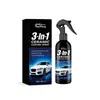 Spray de Recubrimiento Cerámico Rayhong Limpieza Diaria y Mantenimiento de Superficies de Pintura de Automóviles, Proporcionando un Acabado Brillante, Spray de Recubrimiento Limpio y Conveniente