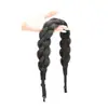 Diadema Trenzada con Pinza con Trenzas de Espina de Pescado, Pieza de Cabello Integrada para Cubrir la Línea del Cabello y Aumentar la Altura Craneal, Diadema Trenzada